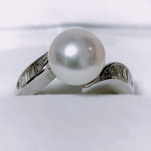 �_�C�������h�~�p�[�� �����O Pt900 8.5mm 0.30ct 6.8g �� �����A�N�Z�T���[/���v�� 