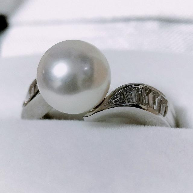 �_�C�������h�~�p�[�� �����O Pt900 8.5mm 0.30ct 6.8g �� �����A�N�Z�T���[/���v�� 