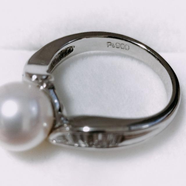 �_�C�������h�~�p�[�� �����O Pt900 8.5mm 0.30ct 6.8g �� �����A�N�Z�T���[/���v�� 