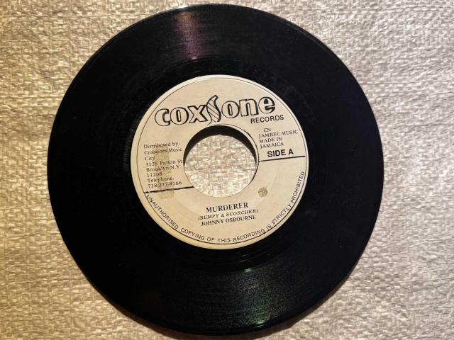 JOHNNY OSBOURNE & THE SKATALITES / MURDERER COXSONE 7�C���` ���R�[�h �� CD/DVD/�r�f�I�� 