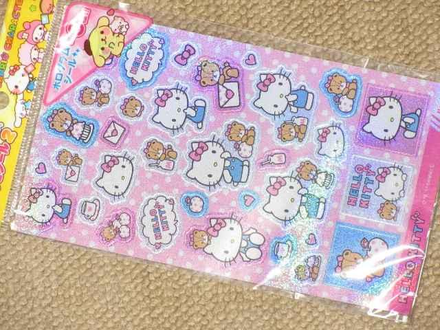 未開封☆ハローキティ*キラッとシール2*ホログラムステッカー < インテリア/ライフ  未開封☆ハローキティ*キラッとシール2*ホログラムステッカー  < インテリア/ライフの
