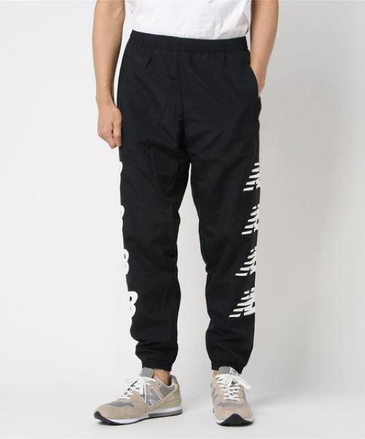 新品 ニューバランス New Balance ウインドパンツ S 黒 サイドロゴ LOGO 裏地メッシュ ナイロン ジャージ < ブランド  新品 ニューバランス New Balance ウインドパンツ S 黒 サイドロゴ LOGO 裏地メッシュ ナイロン ジャージ < ブランドの