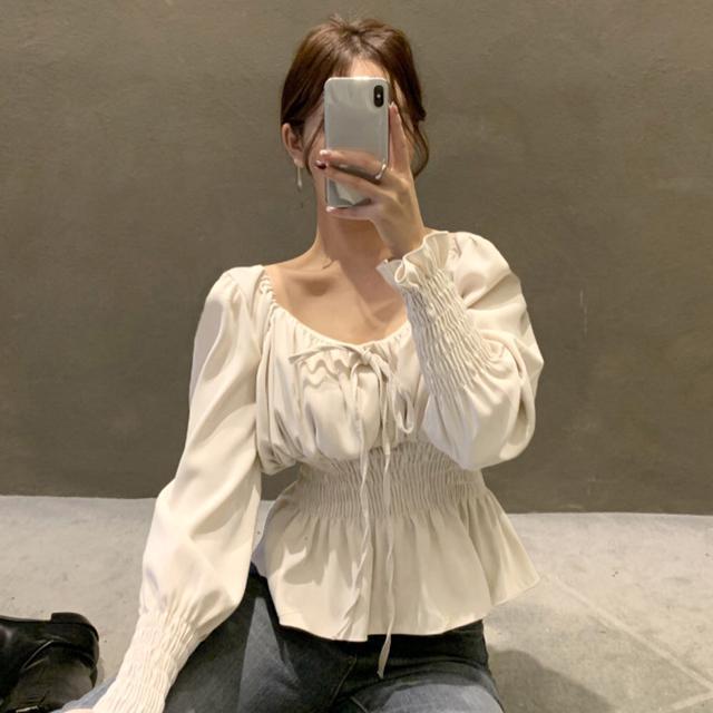 送料無料 新品 ウエストシャーリングブラウス レディース < 女性ファッション  送料無料 新品 ウエストシャーリングブラウス レディース < 女性ファッションの