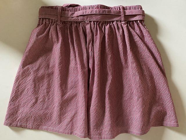 匿名配送 キュロットスカート  ギンガムチェック 赤 < 女性ファッション  匿名配送 キュロットスカート  ギンガムチェック 赤 < 女性ファッションの