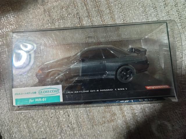 京商 1/27 ミニッツレーサー グロスコートボディ nismo スカイラインR32 ガンメタ GT-R < ホビー 京商 1/27 ミニッツレーサー グロスコートボディ nismo スカイラインR32 ガンメタ GT-R < ホビーの