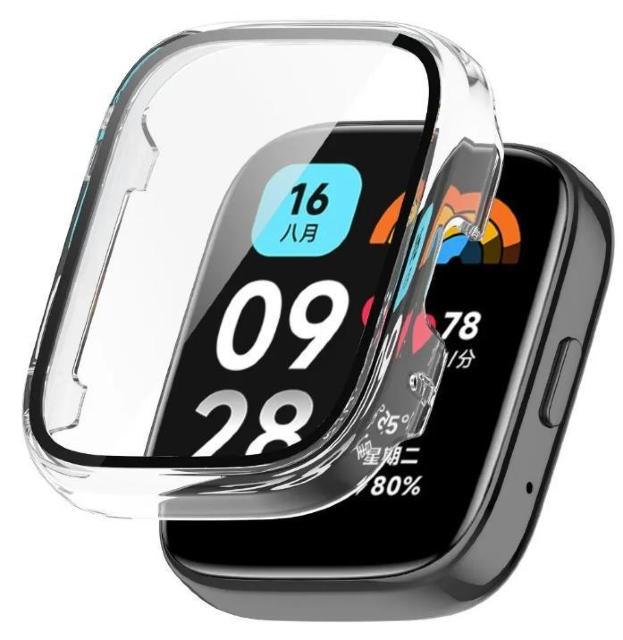 Redmi Watch 3 Active クリア ガラス 保護 ケース カバー < 家電/AV  Redmi Watch 3 Active クリア ガラス 保護 ケース カバー  < 家電/AVの