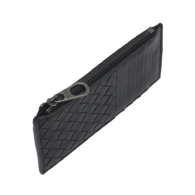 ◆ 本物 美品 ◆ ボッテガヴェネタ ボッテガ カードケース コインケース イントレチャート レザー 黒 保存袋 箱 566430 < ブランド  ◆ 本物 美品 ◆ ボッテガヴェネタ ボッテガ カードケース コインケース イントレチャート レザー 黒 保存袋 箱 566430 < ブランドの