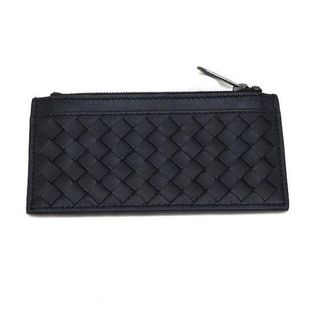 ◆ 本物 美品 ◆ ボッテガヴェネタ ボッテガ カードケース コインケース イントレチャート レザー 黒 保存袋 箱 566430 < ブランド  ◆ 本物 美品 ◆ ボッテガヴェネタ ボッテガ カードケース コインケース イントレチャート レザー 黒 保存袋 箱 566430 < ブランドの