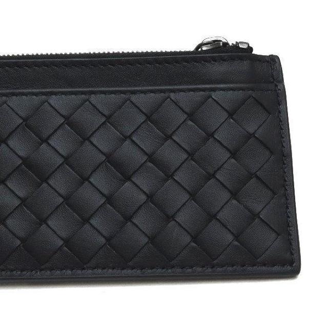 ◆ 本物 美品 ◆ ボッテガヴェネタ ボッテガ カードケース コインケース イントレチャート レザー 黒 保存袋 箱 566430 < ブランド  ◆ 本物 美品 ◆ ボッテガヴェネタ ボッテガ カードケース コインケース イントレチャート レザー 黒 保存袋 箱 566430 < ブランドの