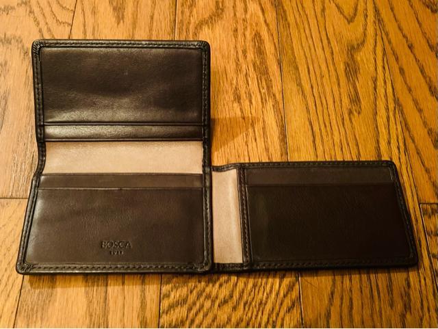 BOSCA ボスカ カードケース パスケース レザー 本革 メンズ レディース < 男性ファッション  BOSCA ボスカ カードケース パスケース レザー 本革 メンズ レディース < 男性ファッションの