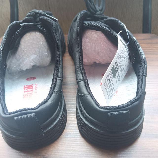 新品 26.5cm メンズ スニーカー ブラック サボ シューズ 靴 カジュアル < 男性ファッション  新品 26.5cm メンズ スニーカー ブラック サボ シューズ 靴 カジュアル < 男性ファッションの