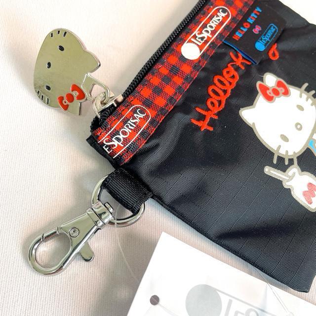 ★新品★LeSportsac レスポートサック ハローキティー ブラック 小銭入れ コインケース キーコインポーチ 送料無料 < 女性ファッション  ★新品★LeSportsac レスポートサック ハローキティー ブラック 小銭入れ コインケース キーコインポーチ 送料無料 < 女性ファッションの