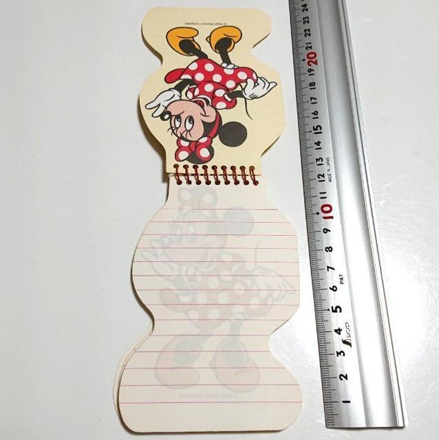 東京ディズニーランド ミニーちゃん メモ帳 昭和レトロ ミニー ミニーマウス < アニメ/コミック/キャラクター 東京ディズニーランド ミニーちゃん メモ帳 昭和レトロ ミニー ミニーマウス < アニメ/コミック/キャラクターの
