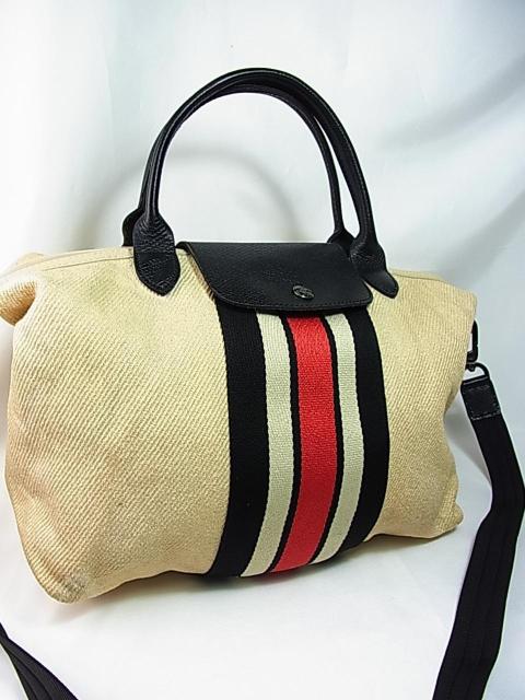 KLONGCHAMP V LoX~U[ 2WAY nhV_[obO  uh 