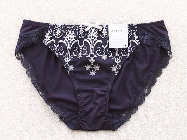 Wacoal AMPHI ショーツ Mサイズ ネイビー < 女性ファッション Wacoal AMPHI ショーツ Mサイズ ネイビー < 女性ファッションの