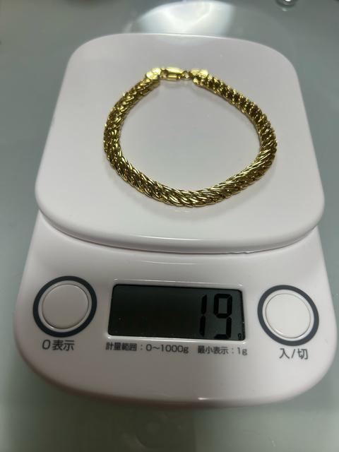 750刻印 ITALY ブレスレット < 男性アクセサリー/時計 750刻印 ITALY ブレスレット < 男性アクセサリー/時計の