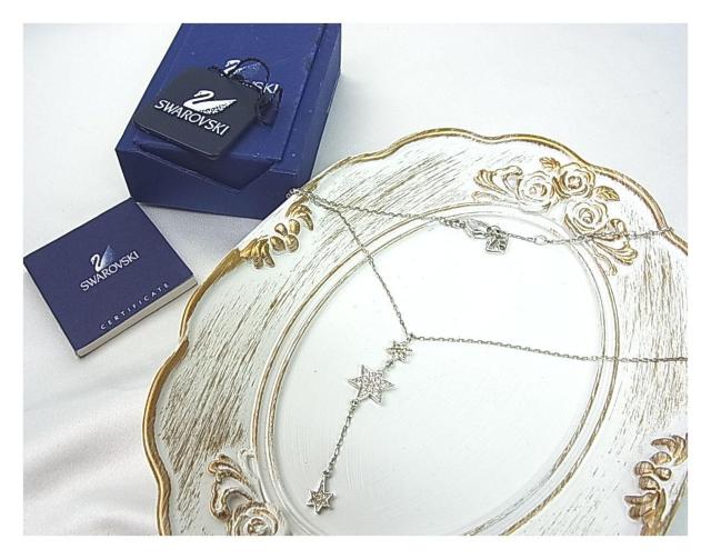 �y���K�X�����t�X�L�[�@SWAROVSKI �X�^�[ �l�b�N���X 3�A �����`�[�t ������z �� �u�����h�� 