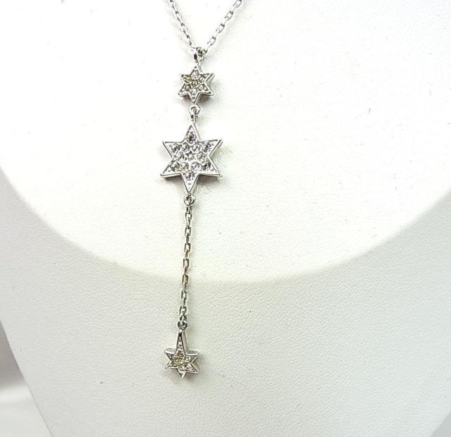 �y���K�X�����t�X�L�[�@SWAROVSKI �X�^�[ �l�b�N���X 3�A �����`�[�t ������z �� �u�����h�� 