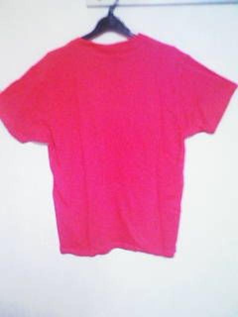 Aー58★新品★半袖カラーロゴプリントTシャツ ピンク L < 男性ファッション  Aー58★新品★半袖カラーロゴプリントTシャツ ピンク L < 男性ファッションの