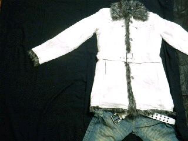 【in the attic】ゴージャス♪ベルト付バックスリット中綿スエード調ファームートンコート < ブランド 【in the attic】ゴージャス♪ベルト付バックスリット中綿スエード調ファームートンコート < ブランドの