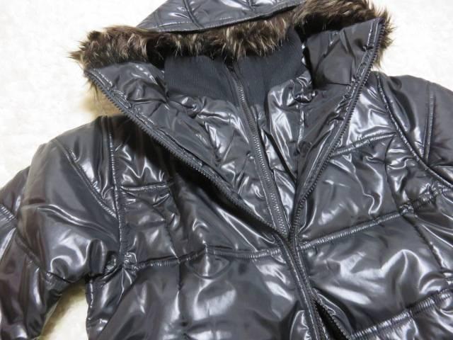 フロント2重デザイン ダブルジップ2way♪ファーフード付 中綿ダウンジャケット < 男性ファッション フロント2重デザイン ダブルジップ2way♪ファーフード付 中綿ダウンジャケット < 男性ファッションの