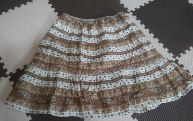 ARAMARA 膝上丈 美品 ウエストオールゴム < 女性ファッション  ARAMARA 膝上丈 美品 ウエストオールゴム  < 女性ファッションの
