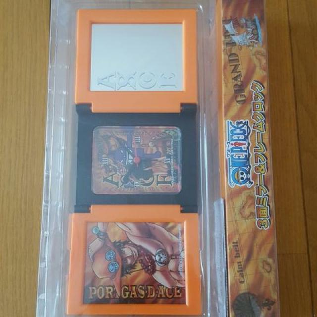 新品〓ワンピース★3面ミラー&フレームクロック♪エース < アニメ/コミック/キャラクター  新品〓ワンピース★3面ミラー&フレームクロック♪エース  < アニメ/コミック/キャラクターの