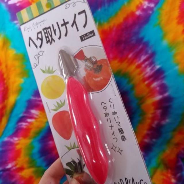 ヘタ取りナイフ□新品未開封□便利グッズ < インテリア/ライフ  ヘタ取りナイフ□新品未開封□便利グッズ < インテリア/ライフの