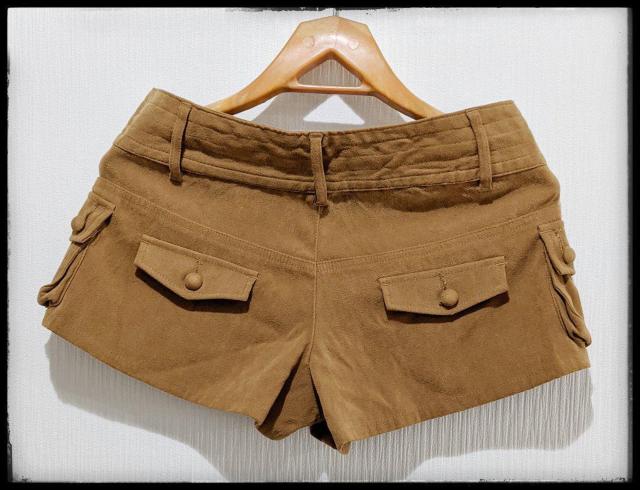 ★ディープサンクス★ショートパンツ★ハーフパンツ★パンツ★茶色★ウエスト64ヒップ91★ボタン2個欠品★綺麗★まとめ買い歓迎★ < 女性ファッション  ★ディープサンクス★ショートパンツ★ハーフパンツ★パンツ★茶色★ウエスト64ヒップ91★ボタン2個欠品★綺麗★まとめ買い歓迎★ < 女性ファッションの