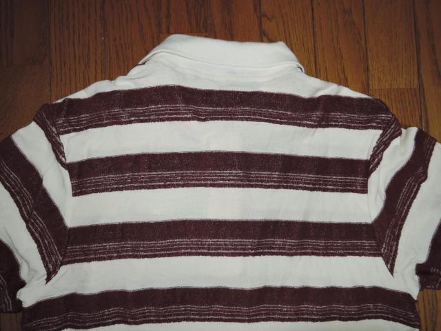 TMT パイル地 ポロシャツ S ボーダー ワッペン ワークシャツ 半袖シャツ ティーエムティー < ブランド TMT パイル地 ポロシャツ S ボーダー ワッペン ワークシャツ 半袖シャツ ティーエムティー < ブランドの