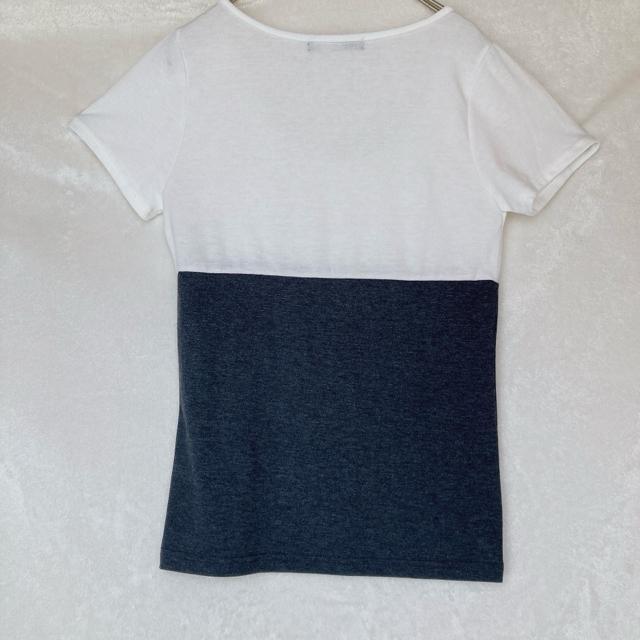 CECIL McBEE マグビー モノトーン 半袖 カットソー M チビT N2m < ブランド  CECIL McBEE マグビー モノトーン 半袖 カットソー M チビT N2m < ブランドの