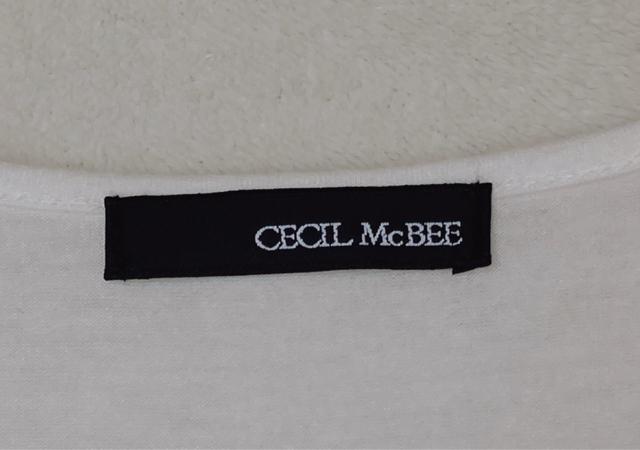 CECIL McBEE マグビー モノトーン 半袖 カットソー M チビT N2m < ブランド  CECIL McBEE マグビー モノトーン 半袖 カットソー M チビT N2m < ブランドの