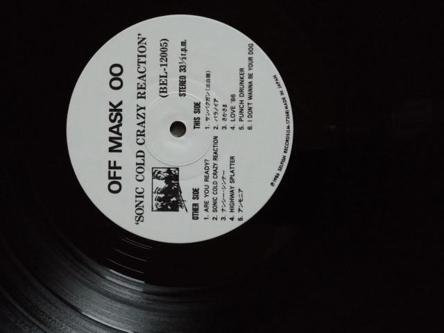 SONIC COLD CRAZY RAECTION LPレコード < CD/DVD/ビデオ  SONIC COLD CRAZY RAECTION LPレコード < CD/DVD/ビデオの
