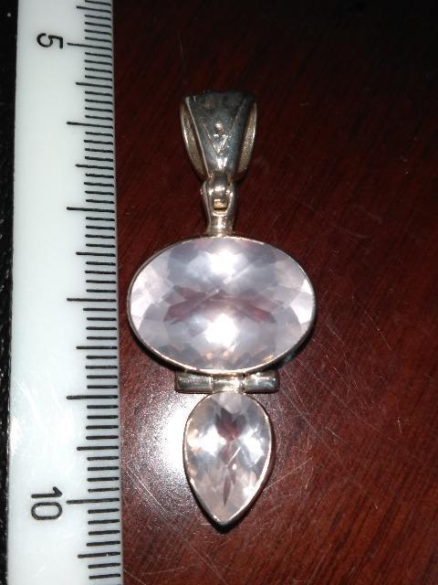 ローズクォーツ ペンダントトップ☆ < 女性アクセサリー/時計  ローズクォーツ ペンダントトップ☆ < 女性アクセサリー/時計の