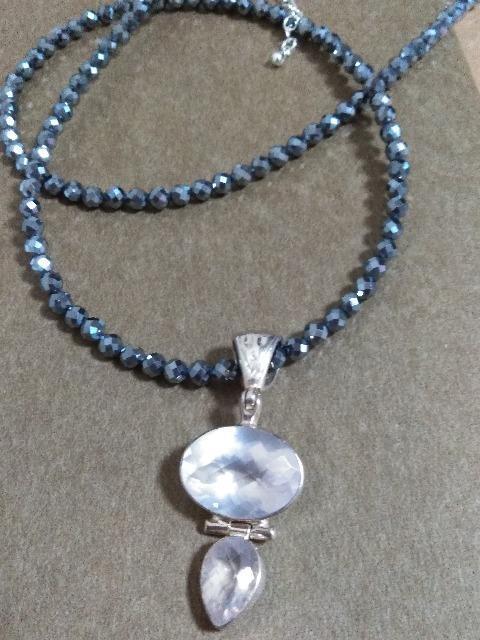 ローズクォーツ ペンダントトップ☆ < 女性アクセサリー/時計  ローズクォーツ ペンダントトップ☆ < 女性アクセサリー/時計の