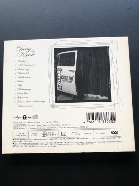 ROSSO/DIRTY KARATmbc+DVDn  CD/DVD/rfI 