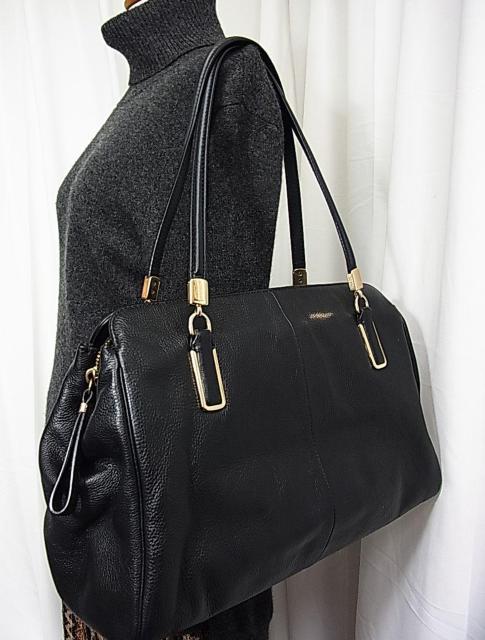 500�~�X�^�y���K�zCOACH �R�[�` ���U�[ �V�����_�[�o�b�O �u���b�N 25628�󂠂� �� �u�����h�� 