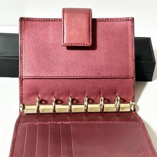 GUCCI �O�b�` 115240 �O�b�`�V�} GG�� ���U�[ 6���� �蒠�J�o�[ �X�P�W���[���� �A�h���X�� ���C�����b�h �� �u�����h�� 