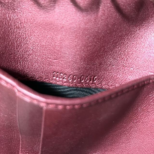 GUCCI �O�b�` 115240 �O�b�`�V�} GG�� ���U�[ 6���� �蒠�J�o�[ �X�P�W���[���� �A�h���X�� ���C�����b�h �� �u�����h�� 