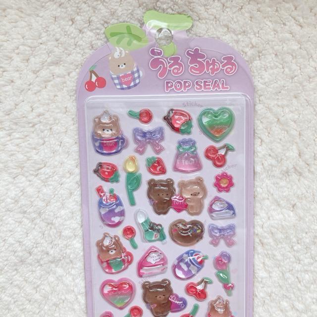 新品 うるちゅる 3D 立体 ステッカー シール デコ コラージュ シール帳 N2m < インテリア/ライフ 新品 うるちゅる 3D 立体 ステッカー シール デコ コラージュ シール帳 N2m < インテリア/ライフの