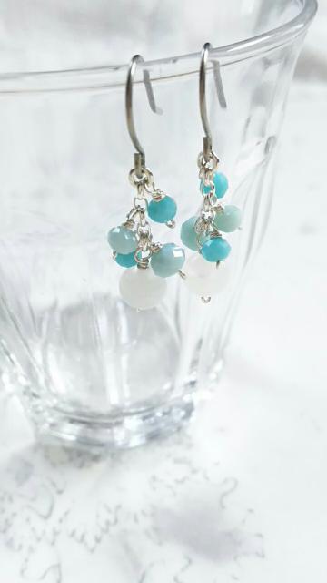 *薄荷のピアス*SF 20025 < 女性アクセサリー/時計 *薄荷のピアス*SF 20025 < 女性アクセサリー/時計の