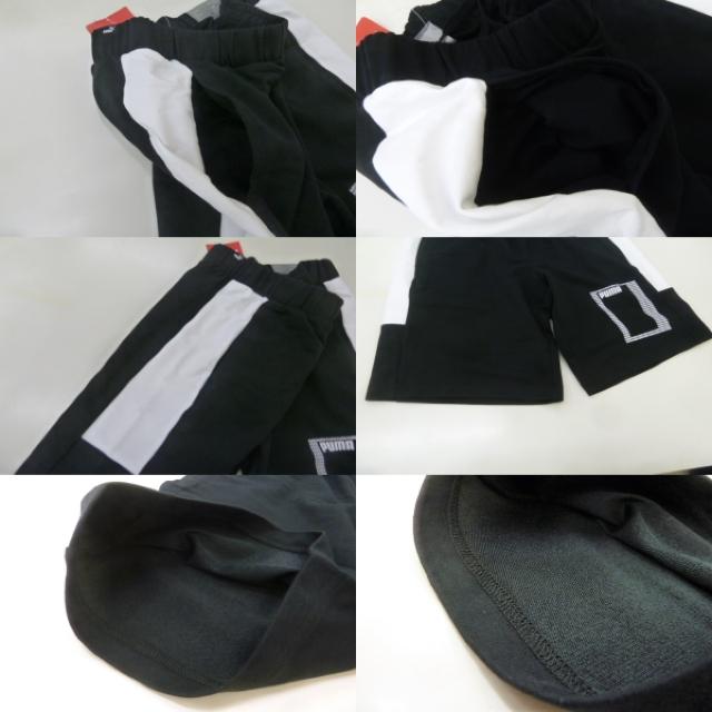 S)黒)プーマ★スウェットハーフパンツ 852244 REBEL 膝上丈 綿混 puma < レジャー/スポーツ  S)黒)プーマ★スウェットハーフパンツ 852244 REBEL 膝上丈 綿混 puma < レジャー/スポーツの