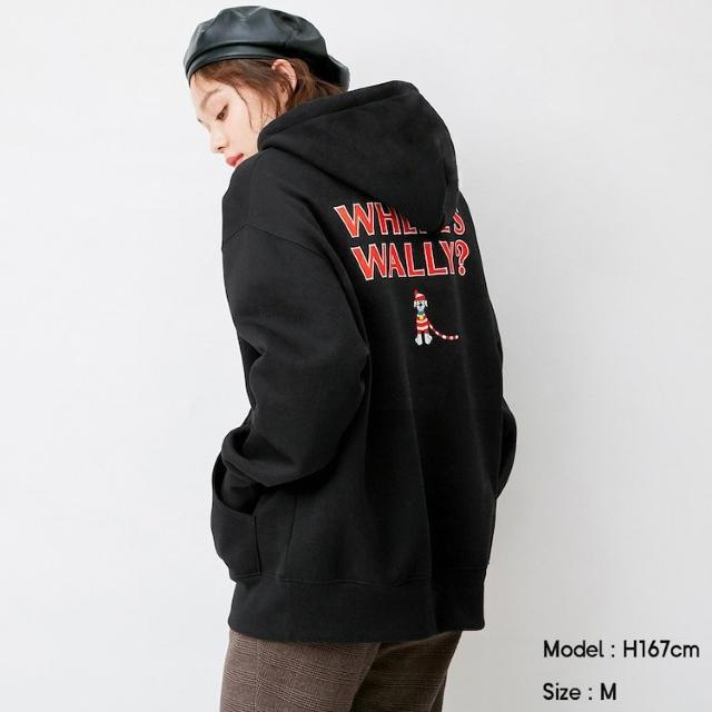 GUスウェットパーカ Wally ウォーリー Lサイズ 超大型店限定 < ブランド  GUスウェットパーカ Wally ウォーリー Lサイズ 超大型店限定  < ブランドの