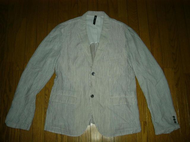 Glamb グラム 薄手 シャツ ジャケット 3 テーラードジャケット 細ストライプ < ブランド  Glamb グラム 薄手 シャツ ジャケット 3 テーラードジャケット 細ストライプ  < ブランドの