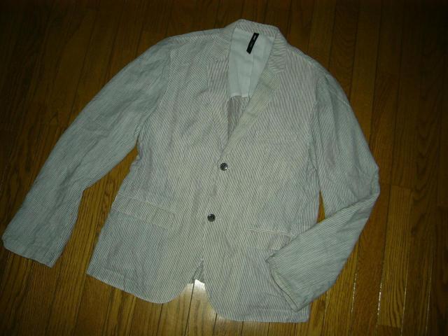 Glamb グラム 薄手 シャツ ジャケット 3 テーラードジャケット 細ストライプ < ブランド  Glamb グラム 薄手 シャツ ジャケット 3 テーラードジャケット 細ストライプ < ブランドの