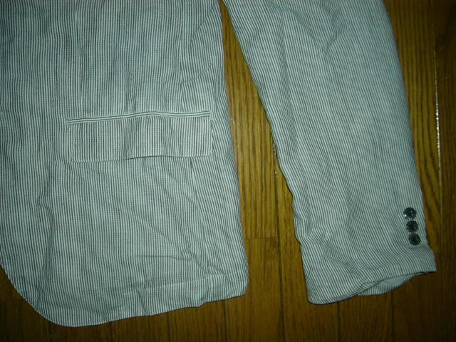 Glamb グラム 薄手 シャツ ジャケット 3 テーラードジャケット 細ストライプ < ブランド  Glamb グラム 薄手 シャツ ジャケット 3 テーラードジャケット 細ストライプ < ブランドの