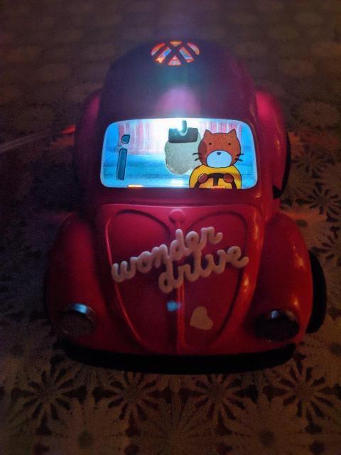 レア サンリオ トリップトゥワンダーランド ライト 照明 車 1979年 ブリキ ランプ ビンテージ 昭和 レトロ ファンシー < おもちゃ  レア サンリオ トリップトゥワンダーランド ライト 照明 車 1979年 ブリキ ランプ ビンテージ 昭和 レトロ ファンシー < おもちゃの