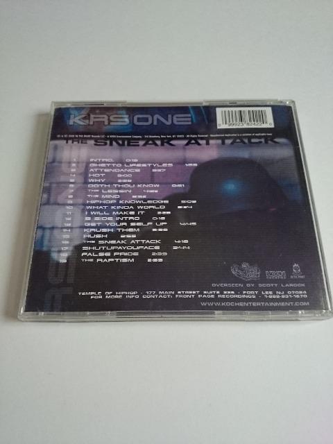 KRS ONE  『THE SNEAK ATTACK』 ★輸入盤 < CD/DVD/ビデオ  KRS ONE  『THE SNEAK ATTACK』 ★輸入盤 < CD/DVD/ビデオの