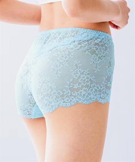 Mサイズ!4枚セット!高貴品格!総レース!色とりどり!エレガント!横ストレッチ!レギュラーショーツ! < 女性ファッション  Mサイズ!4枚セット!高貴品格!総レース!色とりどり!エレガント!横ストレッチ!レギュラーショーツ! < 女性ファッションの