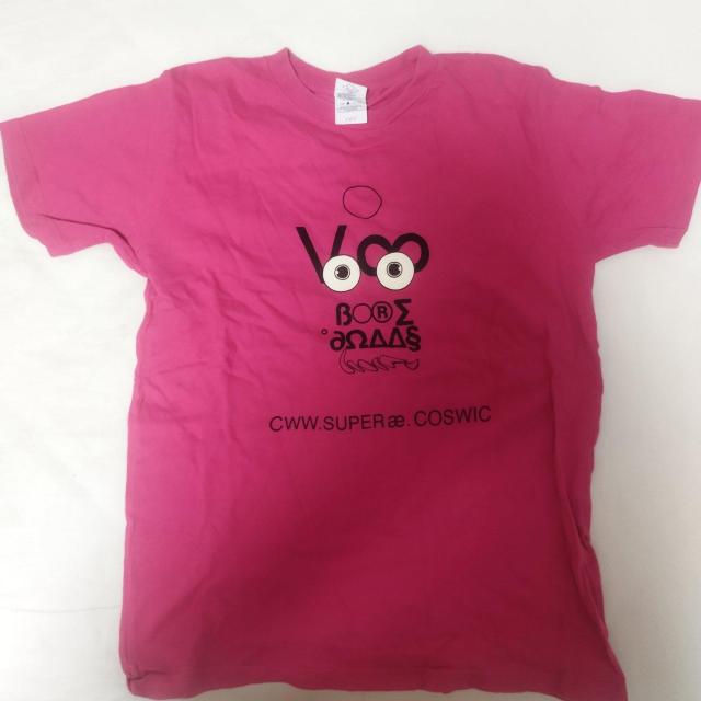 BOREDOMS ライブTシャツ ショッキングピンク ビンテージ レア S < タレントグッズ  BOREDOMS ライブTシャツ ショッキングピンク ビンテージ レア S  < タレントグッズの